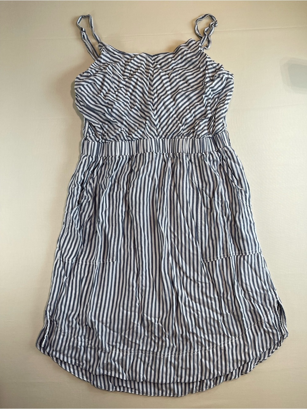 Splendid Blue & White Striped Tank Dress